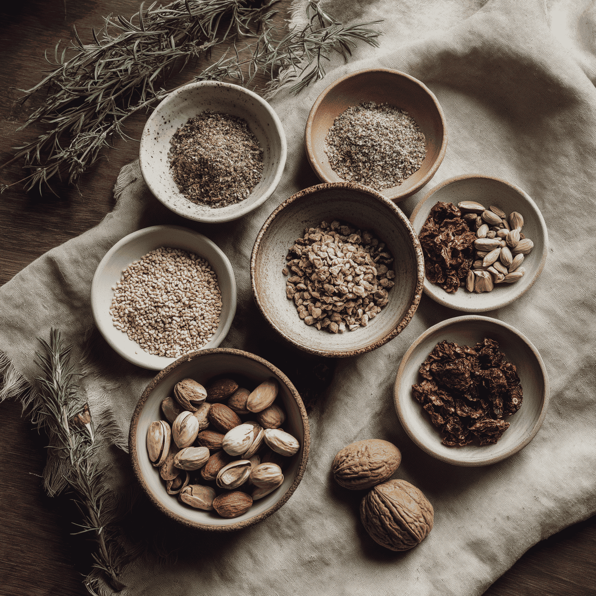 A person learning about spices